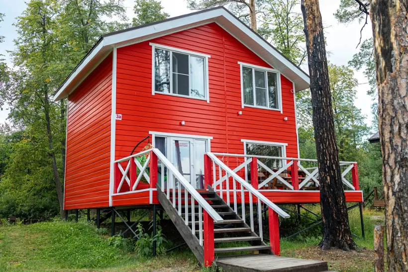 Красный - Red House lake "ТургоякХолидэй"