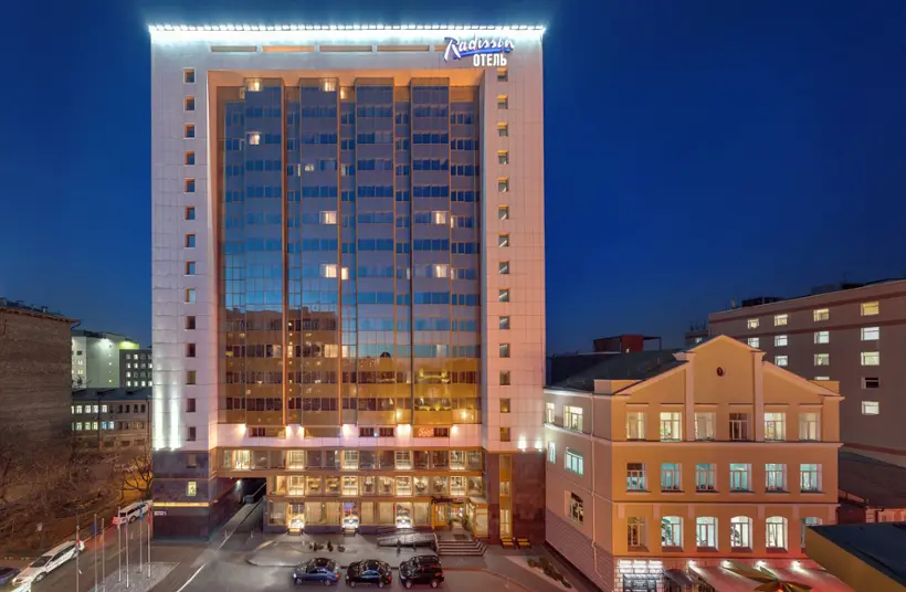 Гостиница Radisson Blu Белорусская, Москва